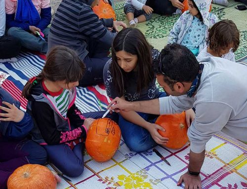 روایت برنامه هالووین در کاروانسرای مخوف